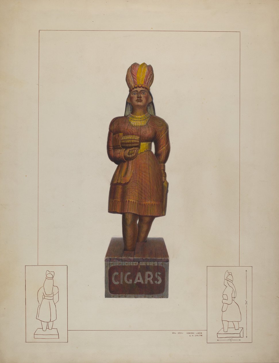 Indien de magasin de cigares - Gordon Saltar and Edward L. Loper