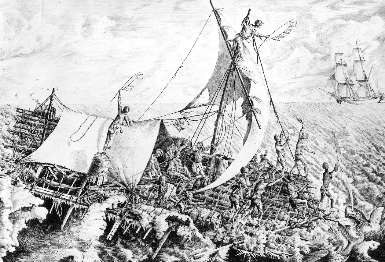 Le Radeau de la Méduse 15 juillet - Gottfried or Godefroy Engelmann