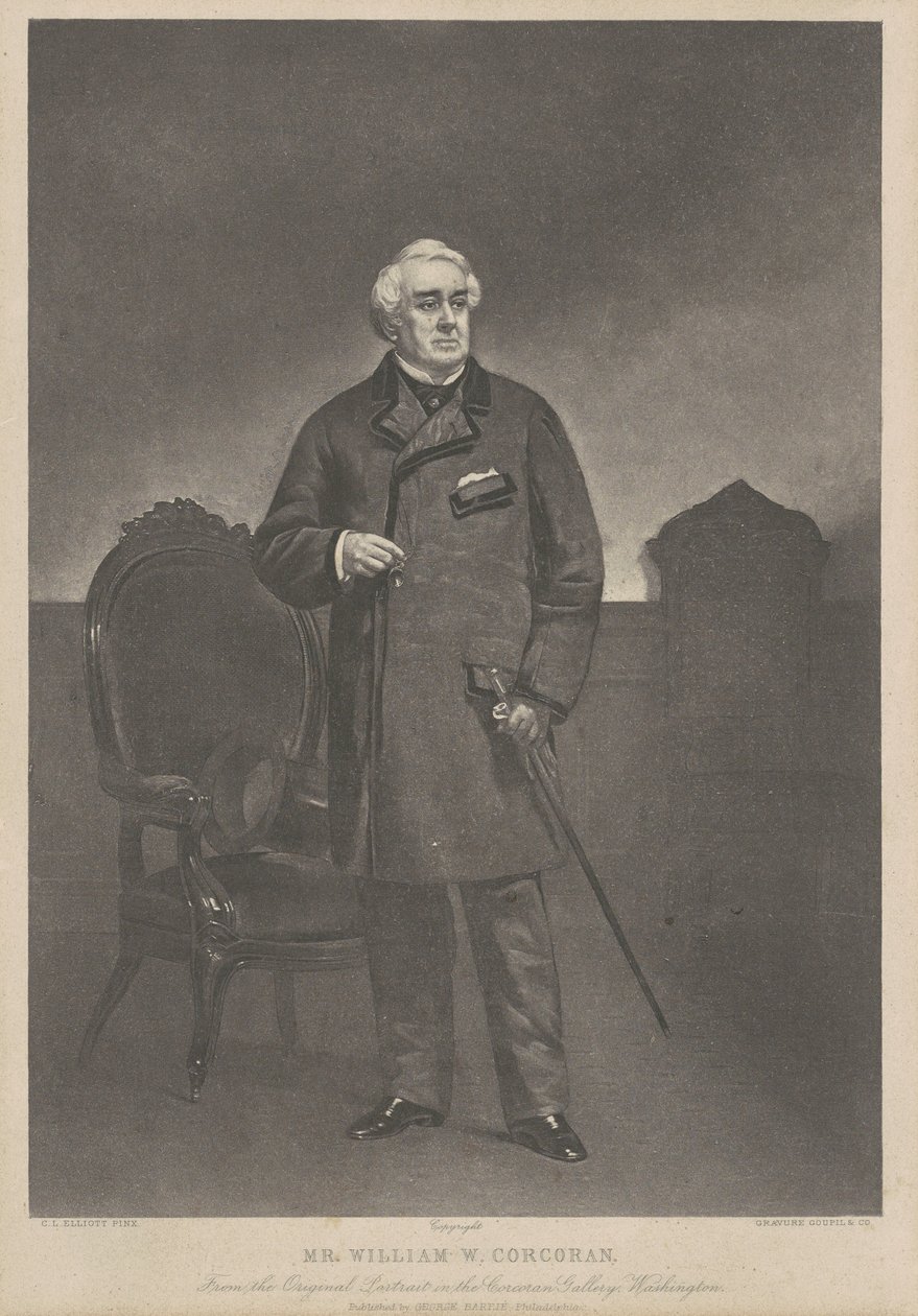 M. William W. Corcoran - Goupil and Company, after Charles Loring Elliott