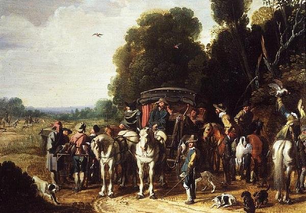 Une Partie de Chasse - Govaert Jansz
