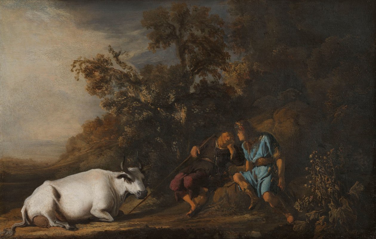 Mercure, Argus et Io - Govert Flinck
