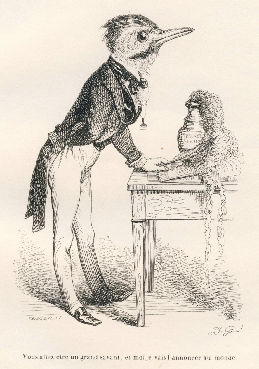 Vous allez être un grand savant, et moi je vais l