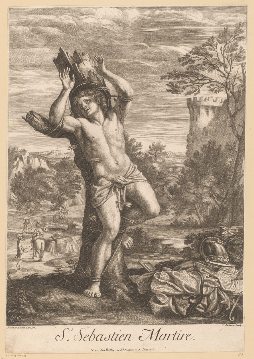 Saint Sébastien - Gérard Audran