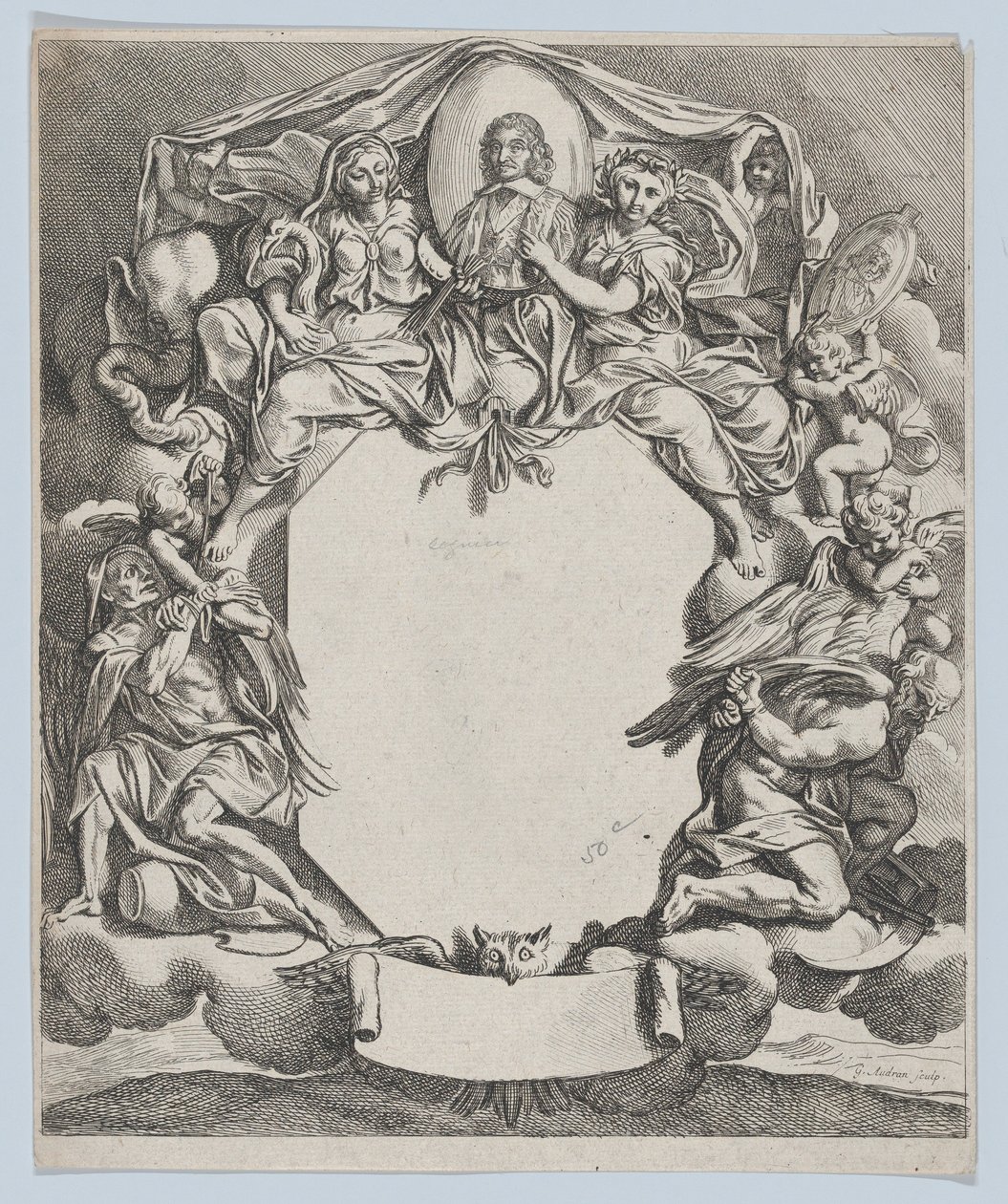 Portrait de Pierre Séguier, 1672 - Gérard Audran