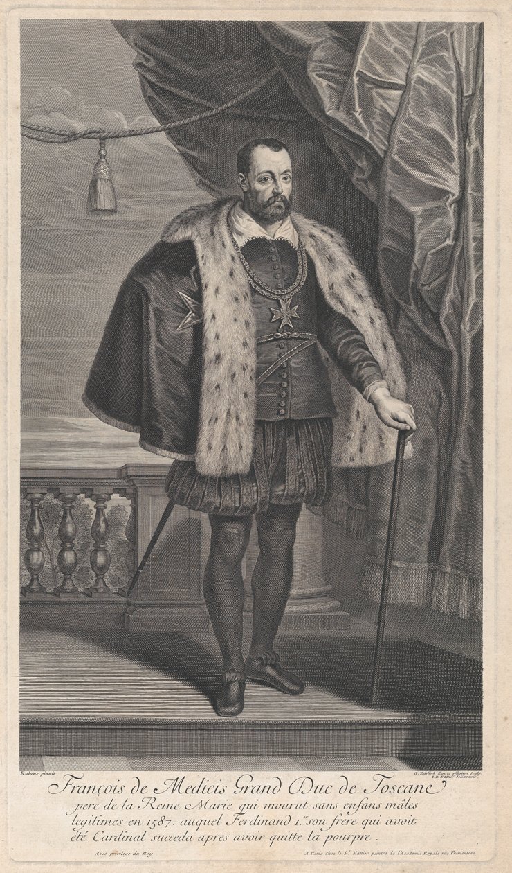 Portrait de Francesco I de