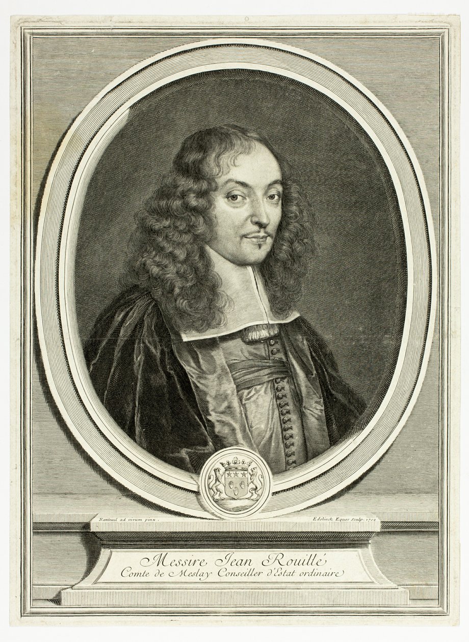 Sir Jean Rouillé, Comte de Meslay - Gérard Edelinck