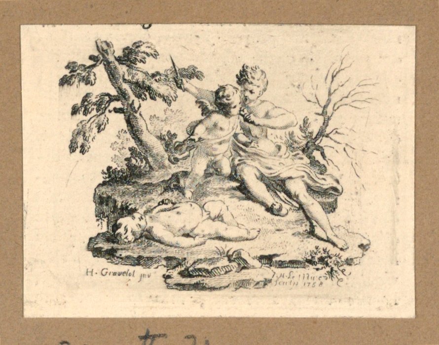 Cupidon faisant manger à Cupidon le cœur d