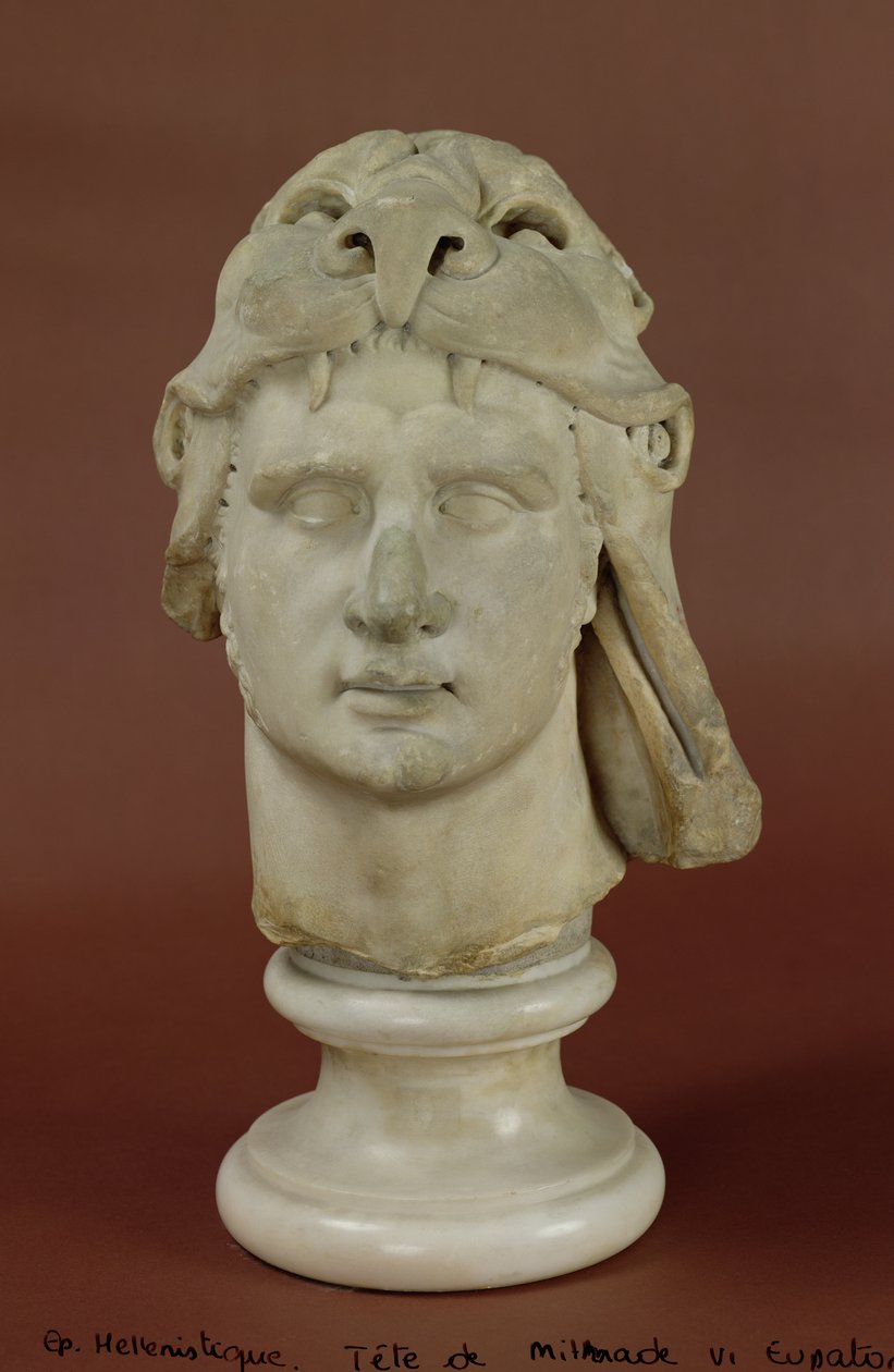 Mithridate VI (132-63 av. J.-C.) Eupator, Roi du Pont (marbre) - Greek
