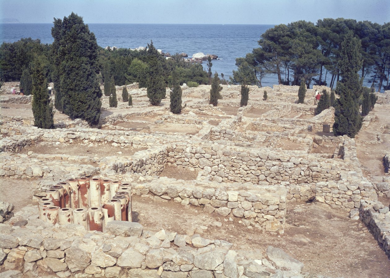 Ruines grecques du port d
