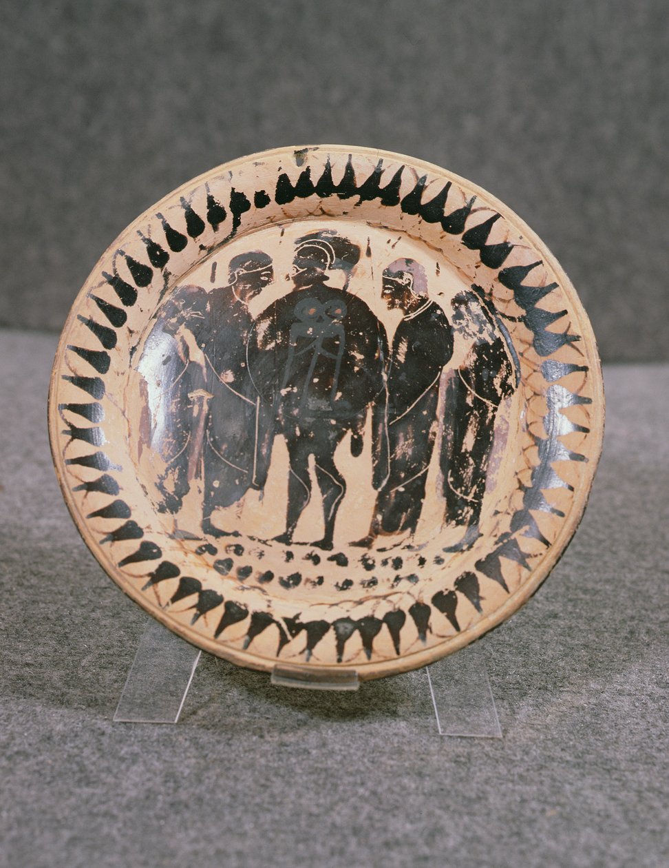Assiette, Vibo Valentia (Hipponion) (céramique) - Greek School