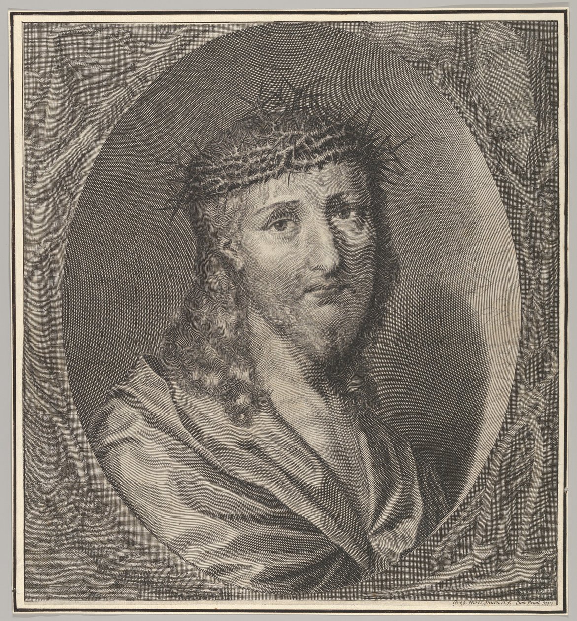 Le Christ couronné d