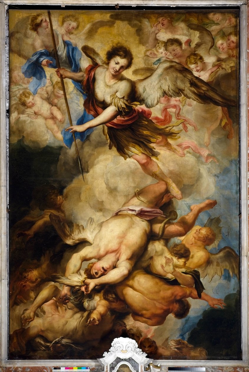 Saint Michel Archange défait les anges rebelles, vers 1680 - Gregorio De Ferrari