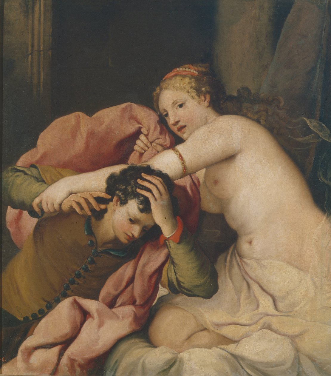 Joseph et la femme de Potiphar - Gregorio Lazzarini