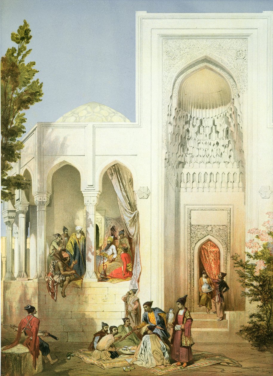 Le palais du khan de Bakou, péninsule d