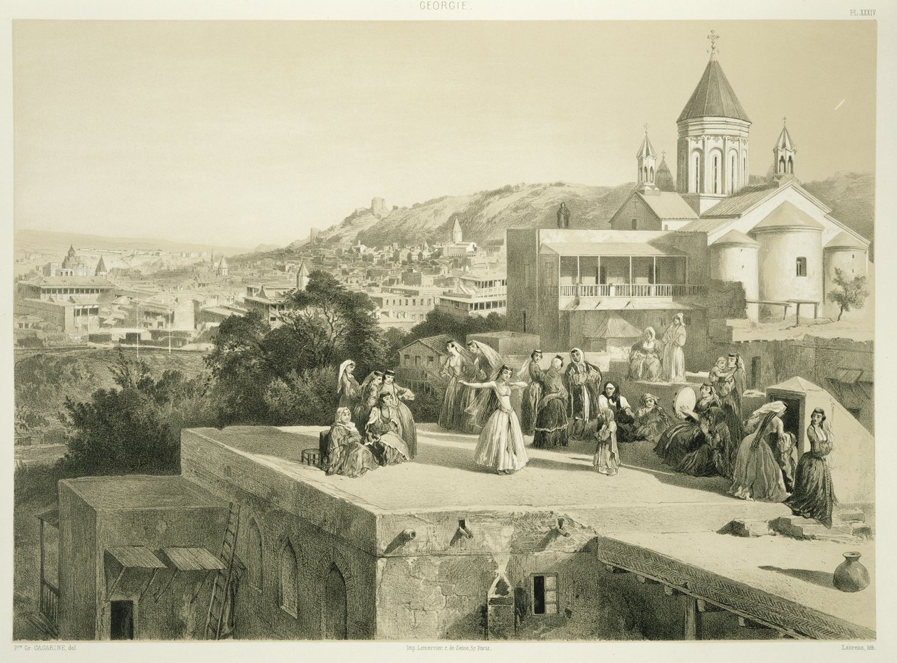 Les Terrasses de Tiflis, Géorgie, planche 34 d