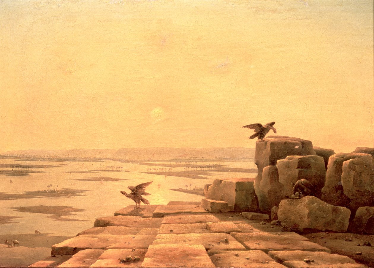 Débordement du Nil, 1842 - Grigory Tchernezov