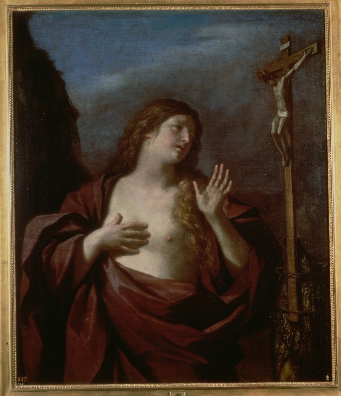 Marie Madeleine en pénitence - Giovanni Francesco Barbieri