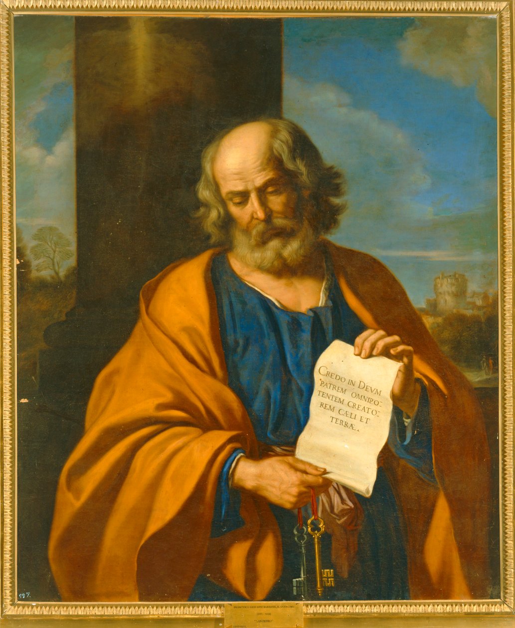 Saint Pierre. 10014671 ... - Guercino (1591-1666)