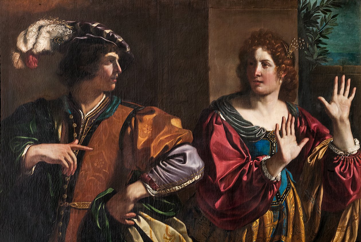 Amnon et Tamar - Guercino