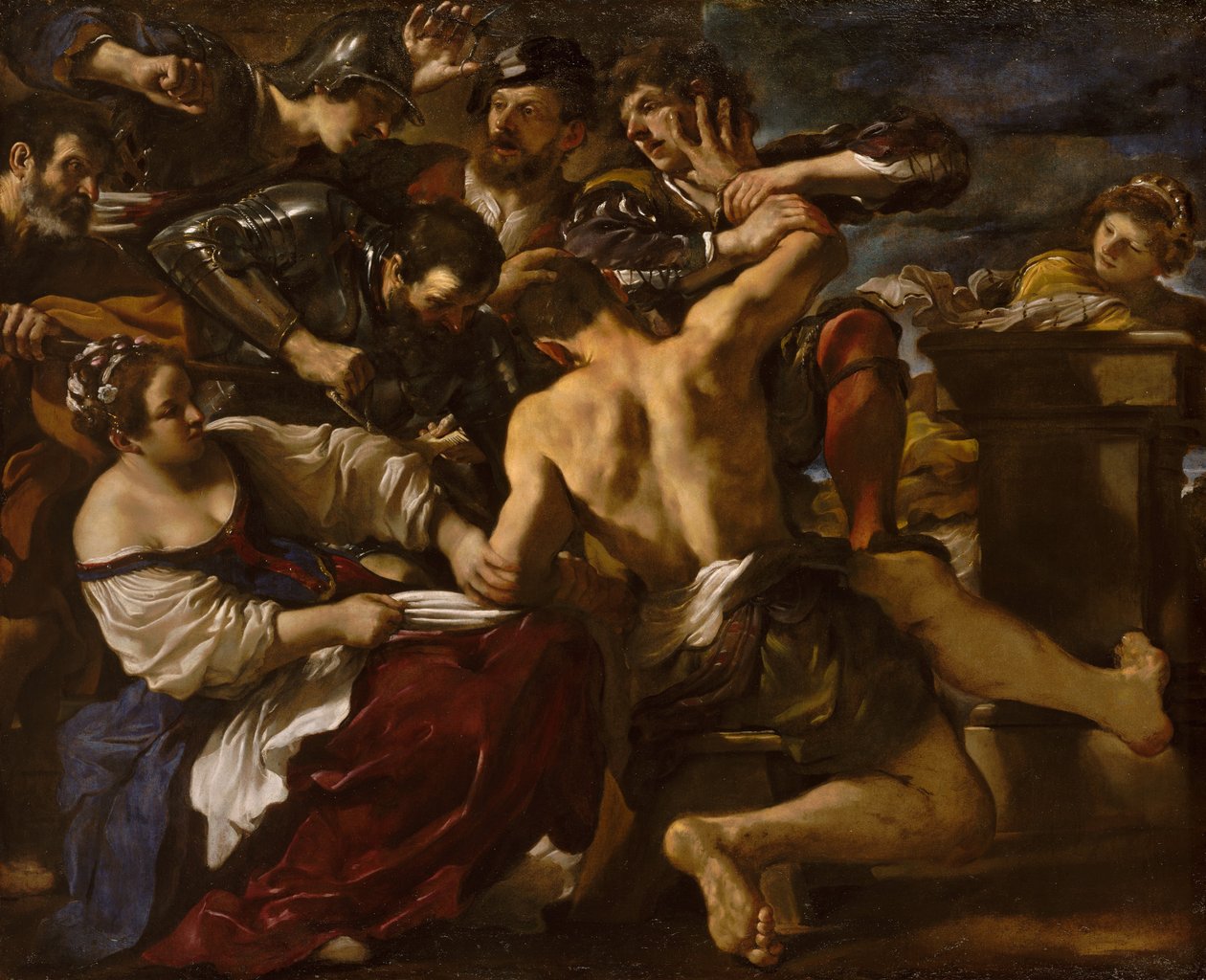 Samson capturé par les Philistins - Guercino (1591 1666)