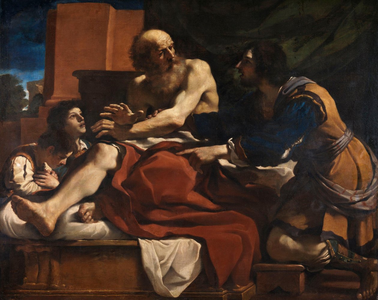 Jacob bénissant les fils de Joseph - Guercino