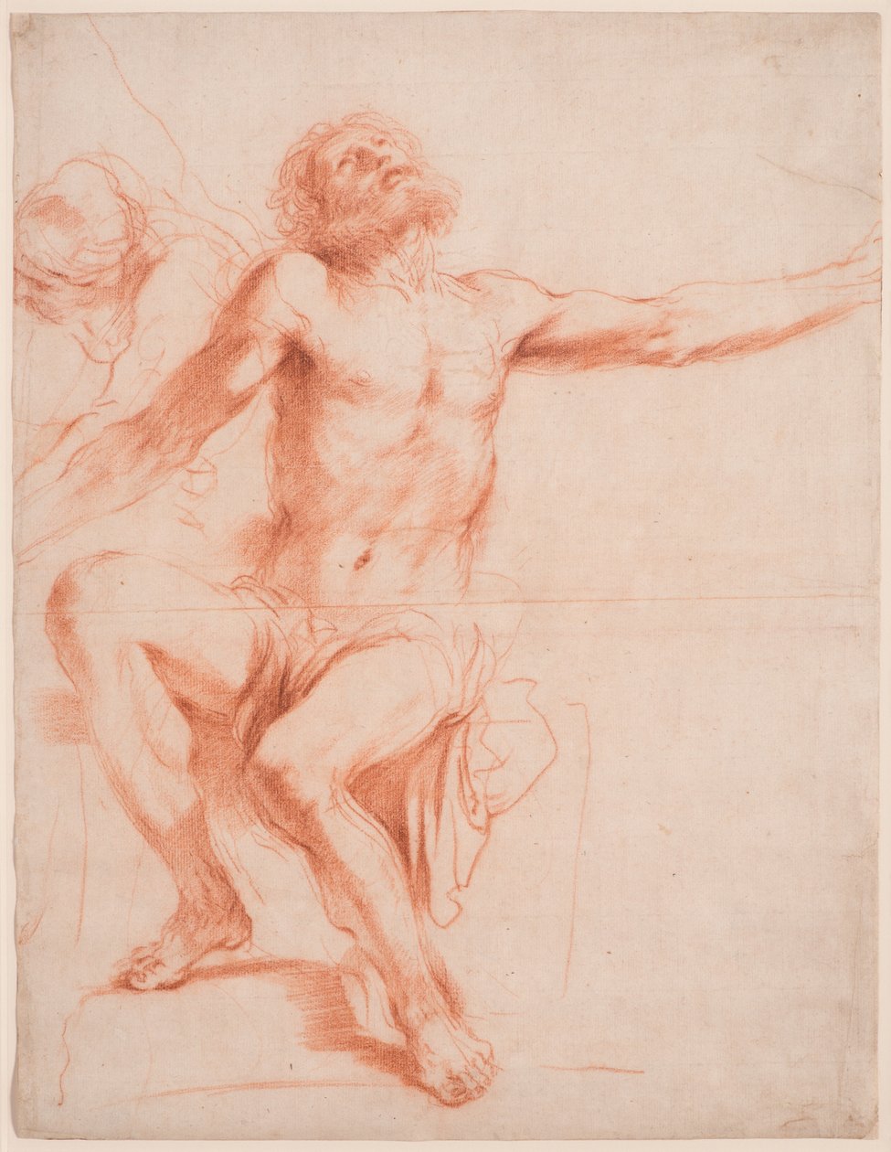 Studie für "Das Martyrium des Heiligen Bartholomäus" - Guercino