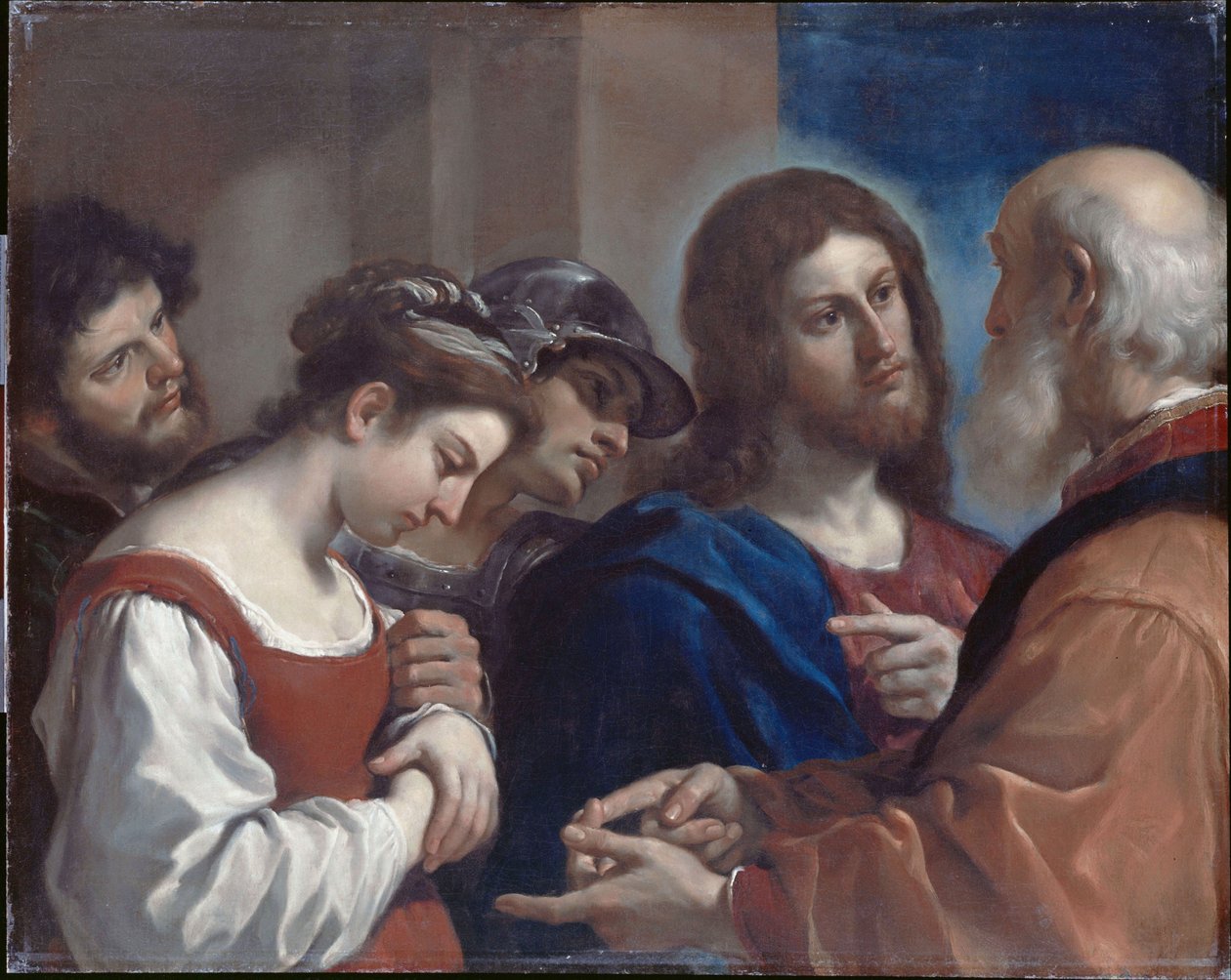 La femme prise en flagrant délit d