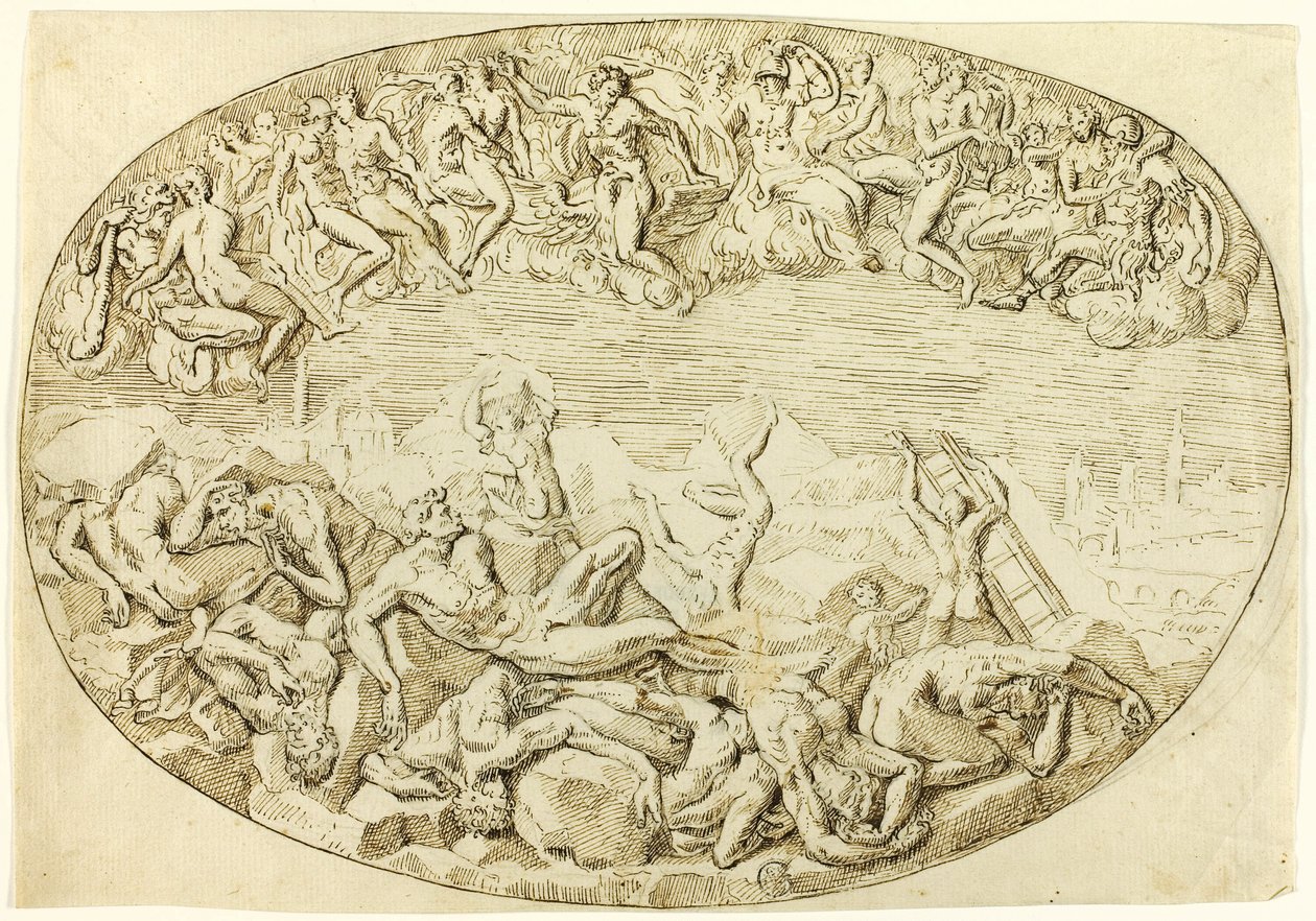 La chute des géants - Guglielmo della Porta