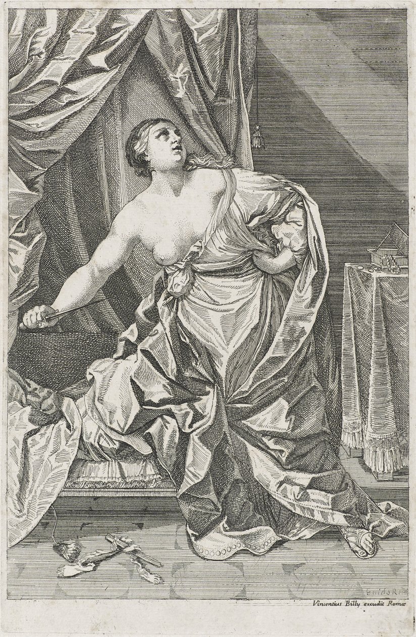 Mort de Lucrèce - Guido after Reni