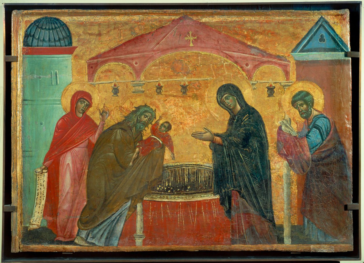 La présentation au temple - Guido da Siena