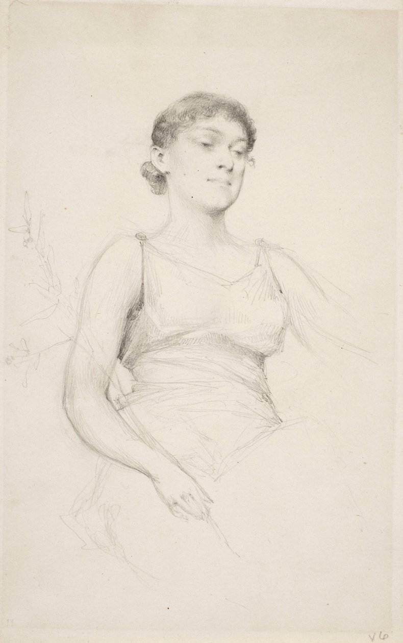 Jeune femme assise - Gunnar Berndtson