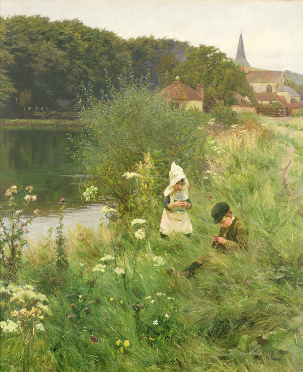 Samedi après-midi, 1893 - Gunning King