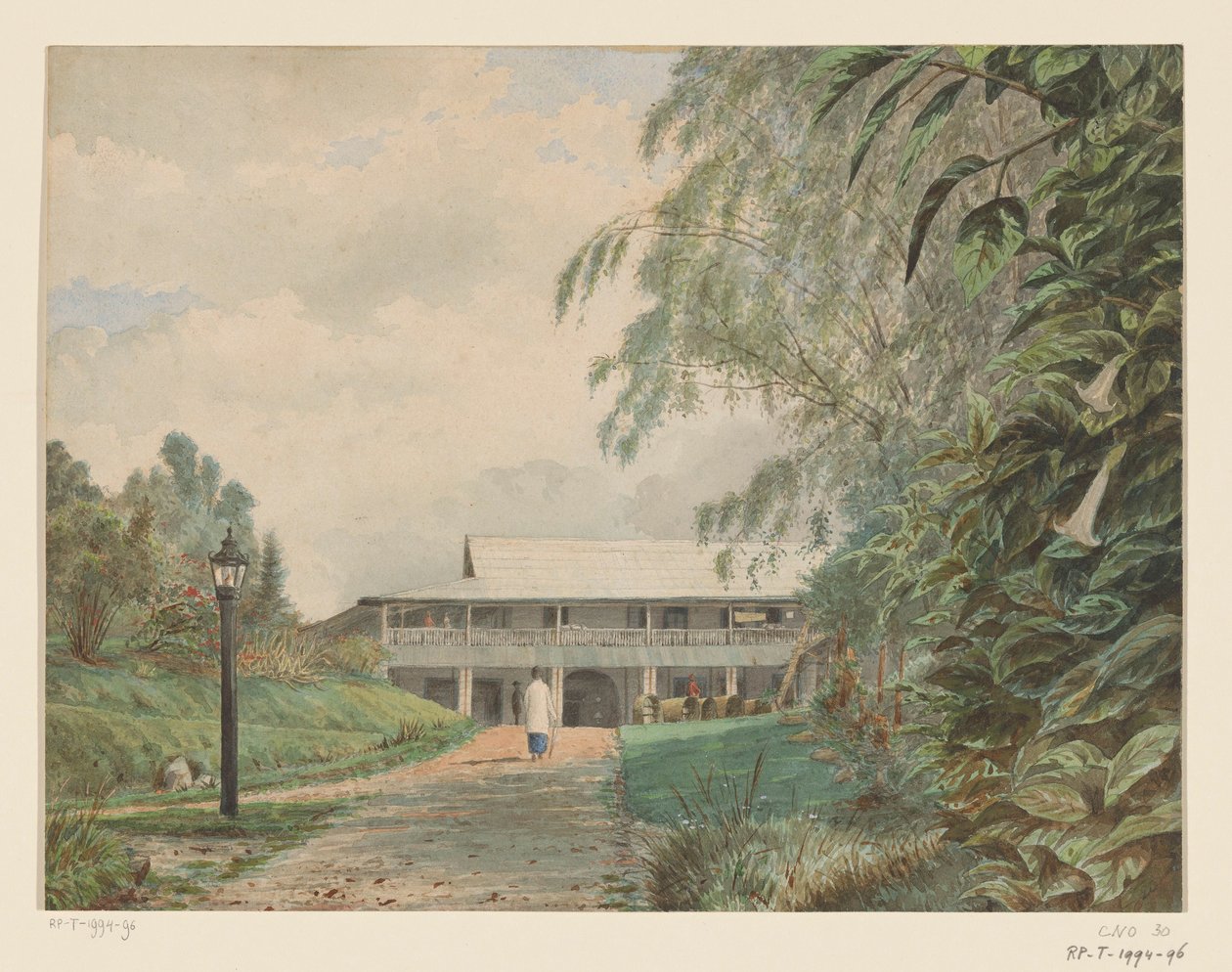 Station de santé à Sindanglaja - Gustaaf Frederik Tydeman