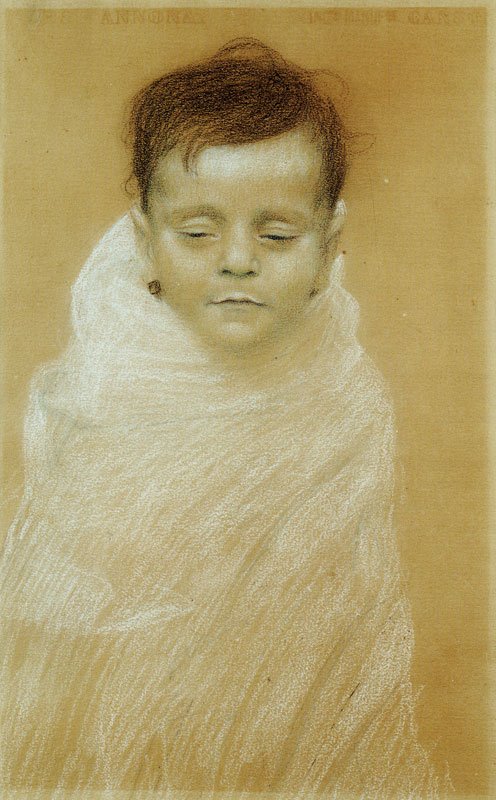 Portrait du fils mort de l
