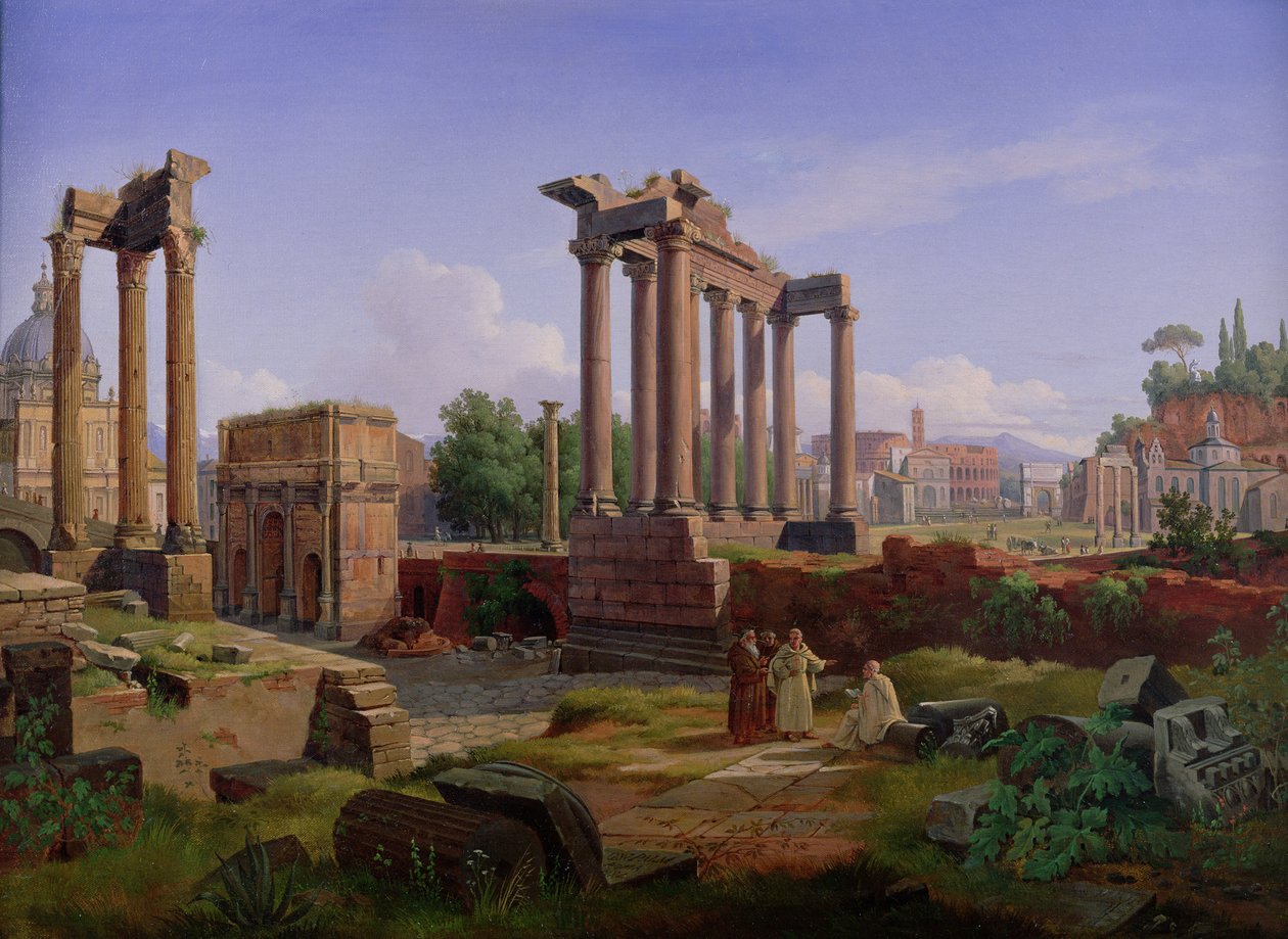 Le Forum, Rome - Gustaf Wilhelm Palm