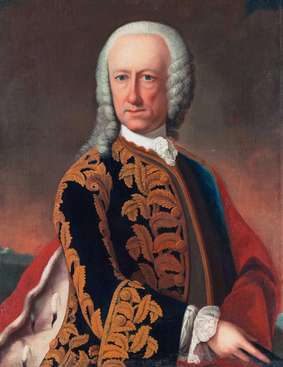 Portrait of Wilhelm Landgrave de Hesse-Philippsthal-Barchfeld (1692 - 1761) - Gustav Altmöller