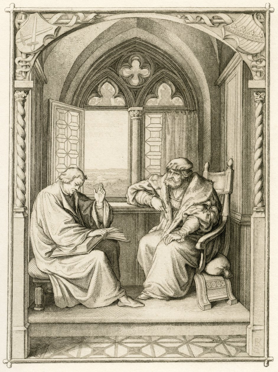 Luther lit à l