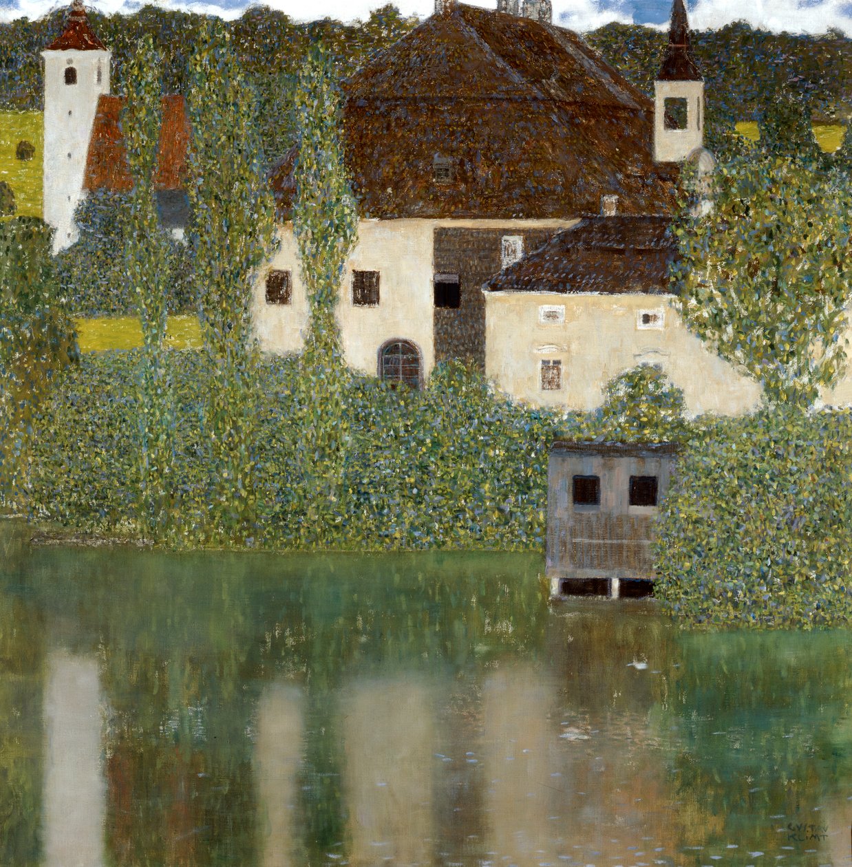 Château sur le lac Atter, Château Unterrach sur l