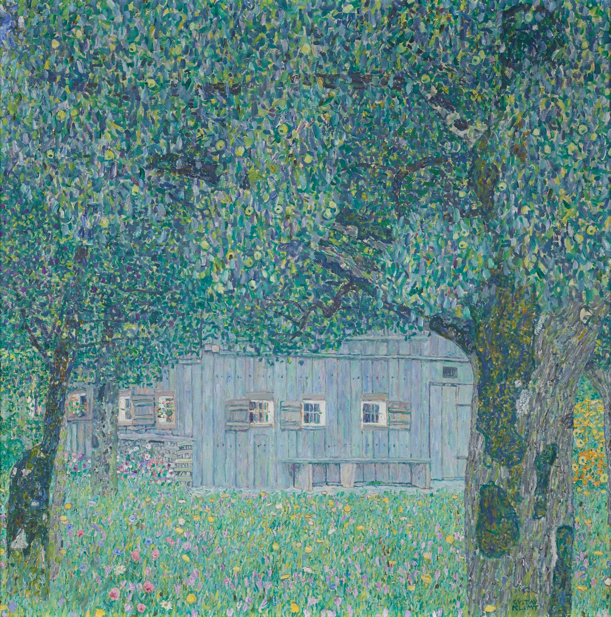 Ferme en Haute-Autriche - Gustav Klimt