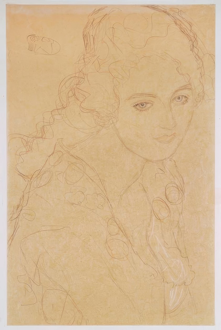 Portrait de Ria Munk III - Gustav Klimt