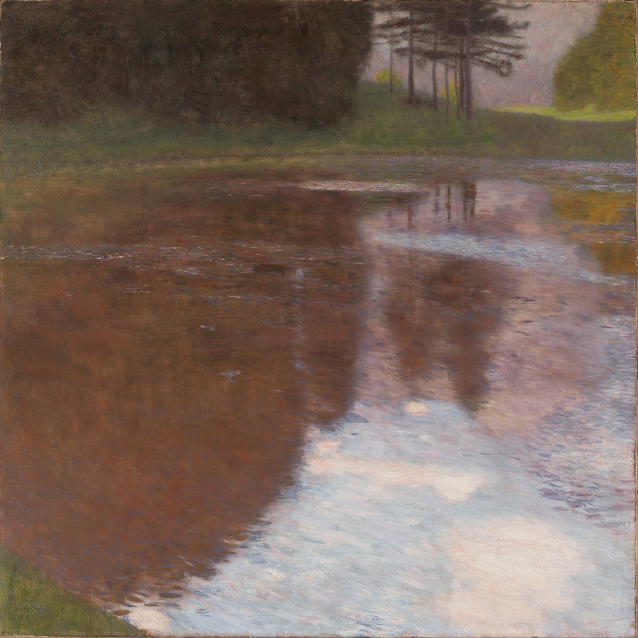 Stiller Weiher (lac Egelsee près de Golling, Salzbourg) - Gustav Klimt