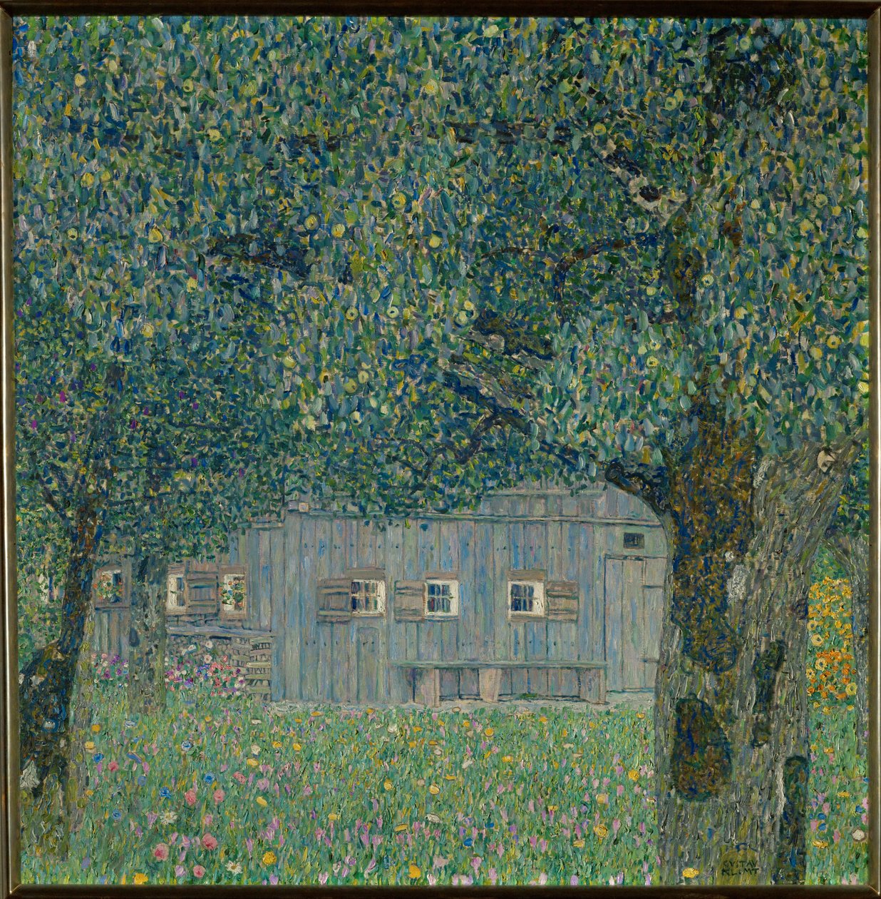 Ferme de Haute-Autriche - Gustav Klimt