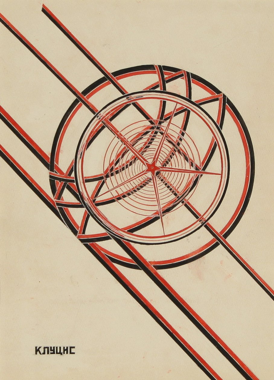 Octobre mondial - Gustav Klutsis