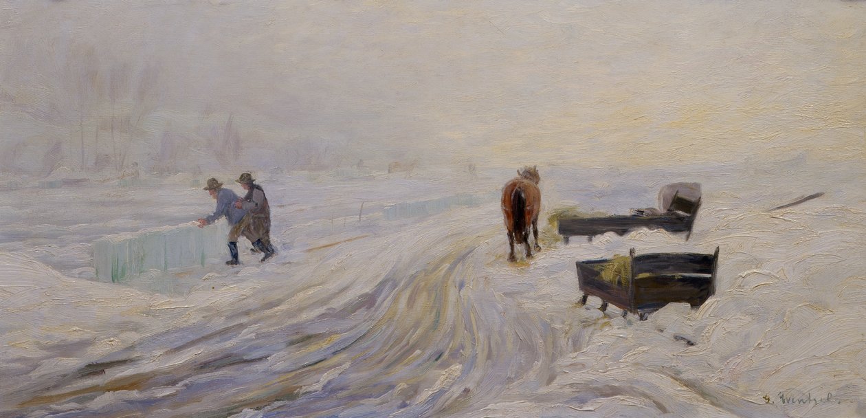 Découpe de glace sur Bondivann - Gustav Wentzel
