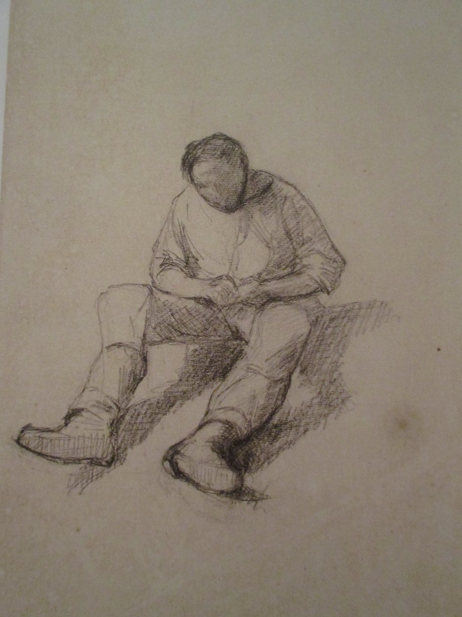 Étude pour les Raboteurs de parquet - Gustave Caillebotte