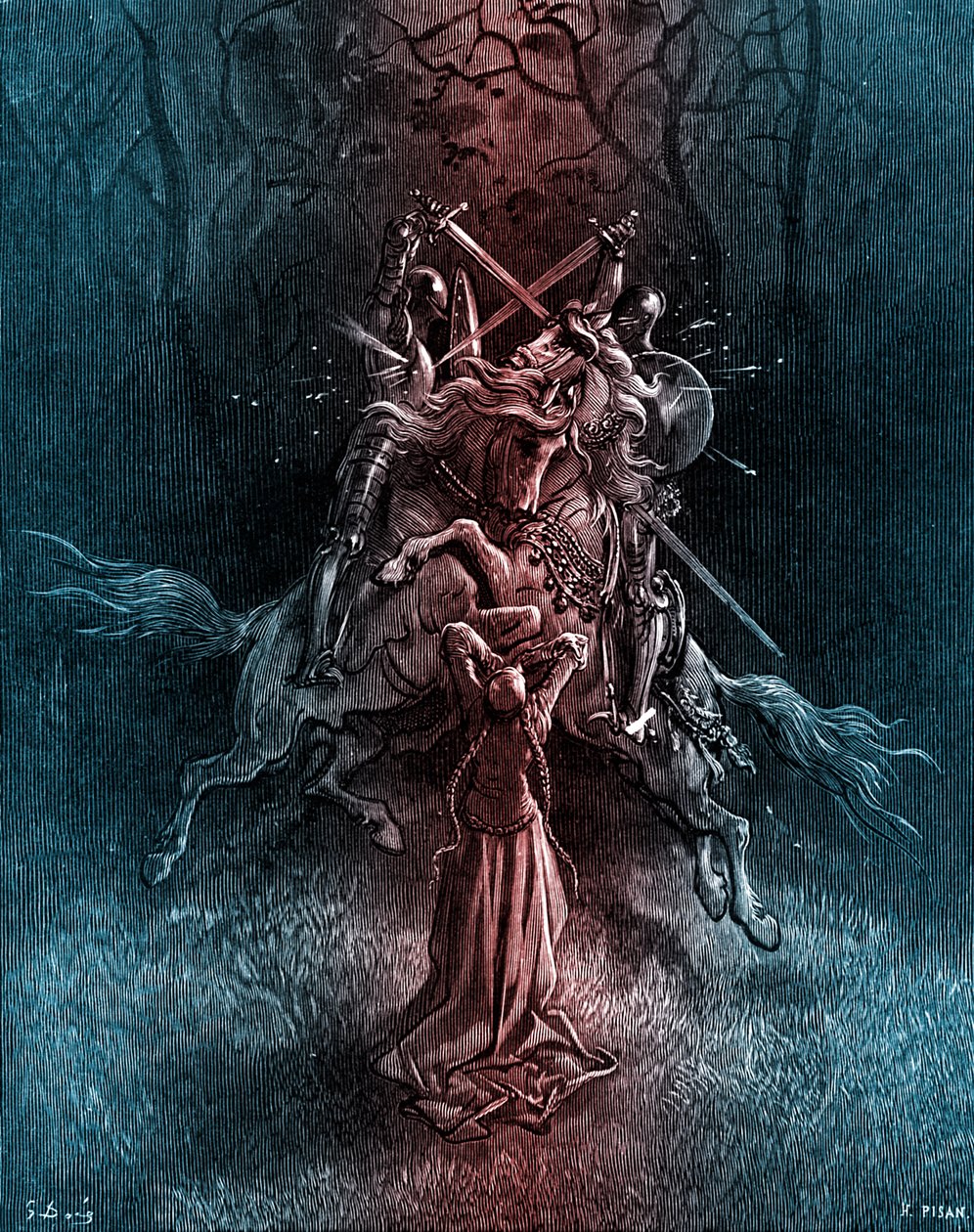 Orlando Furioso par Ludovico Ariosto - Gustave Dore