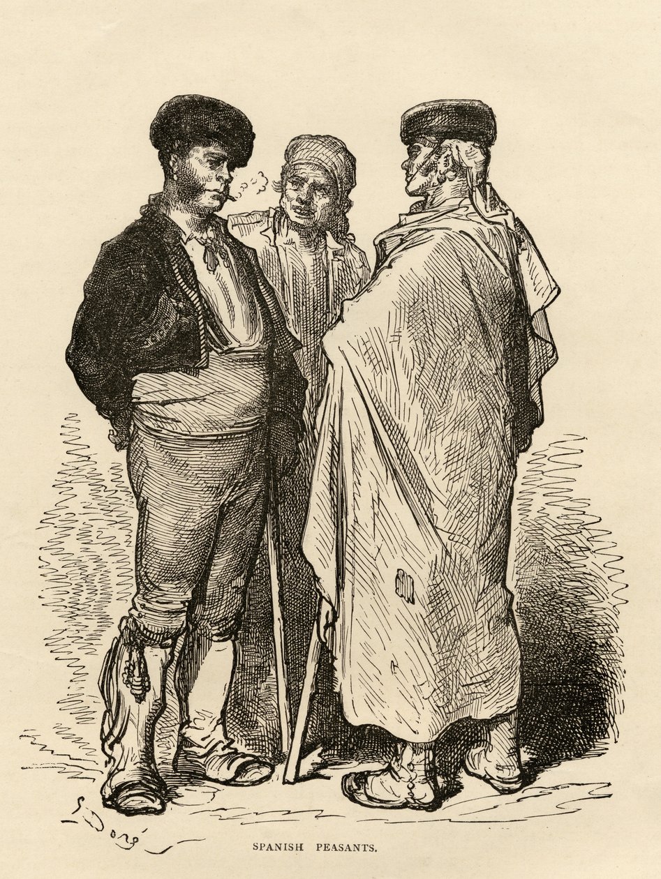 Paysans espagnols - Gustave Dore