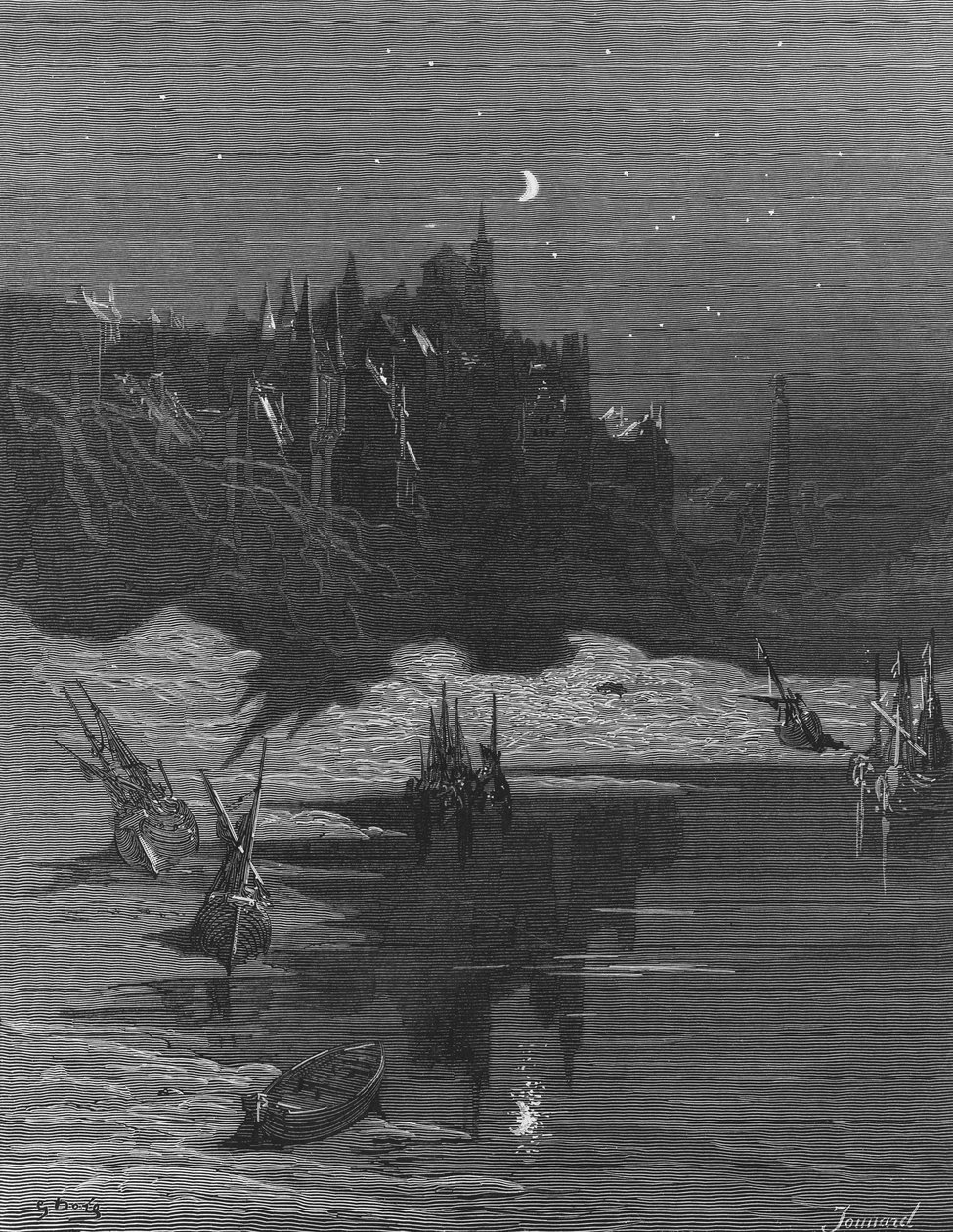 La première vision de son pays natal par le marin, libéré de sa transe et réveillé de son sommeil, scène de 