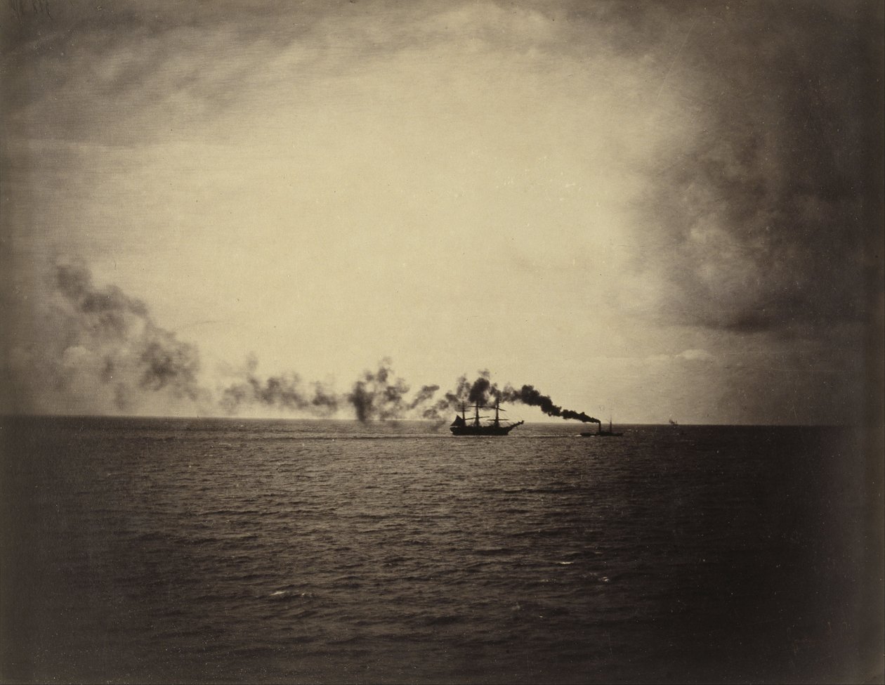 Bateau à vapeur - Gustave Le Gray