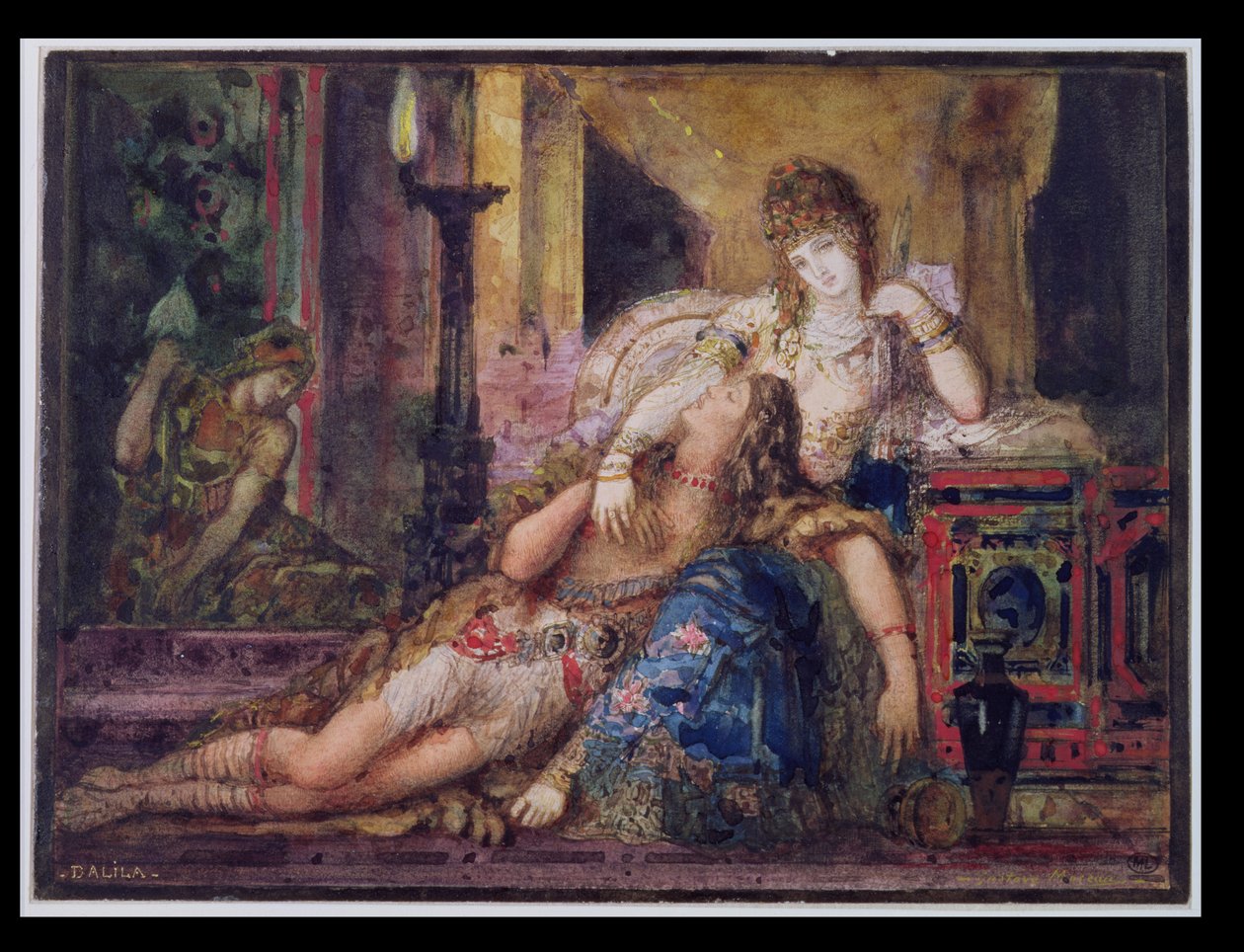 Samson et Dalila - Gustave Moreau